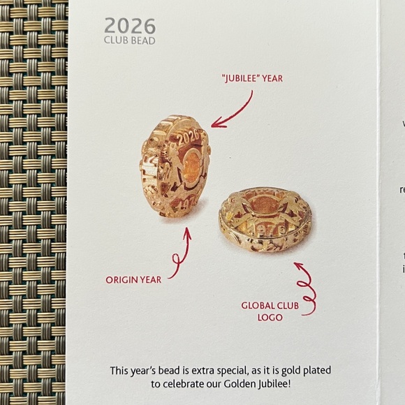 Trollbeads 2026 Club Bead - Picture 9 of 9